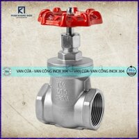 VAN CỬA VAN CỔNG INOX 304 - VAN CỬA INOX 201 ĐỦ SIZE TỪ DN 15- DN50