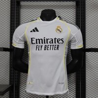 Vấn đề cầu thủ 2025 / 26 Real Madrid Sân nhà Áo bóng đá Shiirt tay ngắn Size S-2XL
