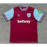 [Vấn đề của người hâm mộ] Áo bóng đá sân nhà West Ham 2024 / 25 2324 Áo bóng đá chất lượng cao dành cho nam