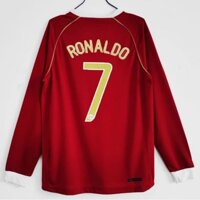 Vấn đề Retro 2006 2007 Áo bóng đá nam ngắn tay và dài tay Manchester United Áo bóng đá nam