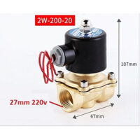 Van điện từ  220V phi 27