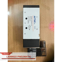 Van điện từ 4V410-15 điều khiển xy lanh, điều khiển khí nén Airtac, van 5/2