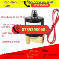 Van Điện Từ Cao Áp 2wh018-08 2 Phút/3 Phút Van Khí Cao Áp Chịu Áp Lực 25Kg AC220V DC24V