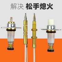 Van điện từ cặp nhiệt điện một dây đa năng, kim đồng cảm ứng hai dây, bảo vệ chống cháy, bếp gas, phụ kiện bếp