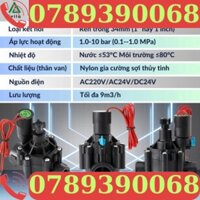 Van điện từ IGS phi 21/27/34/48/60 mm, Van điện từ 220v, van điện từ 24v, van nước điện từ ngoài trời, van nước tự động