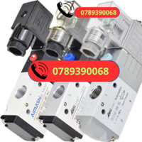 Van Điện Từ Khí Nén 3v210-08 3v310-10 Van Điều Khiển Hai Vị Trí Ba Chiều 220V 24V