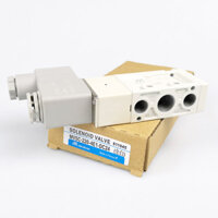 Van điện từ Mindman phong cách mới màu trắng hoàn toàn mới MVSC-220-4E1 4E2 Hai Bit Năm chiều 260 300