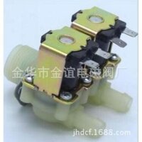 Van Điện Từ Nhựa 6 Điểm Dây Ngoài Một Trong Hai Van Ổ Cắm. Máy Làm Đá Van Điện Từ 12v 24v