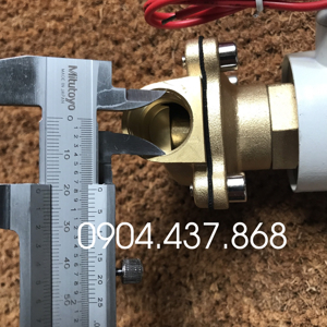 Van điện từ nước, mở và khóa nước bằng điện UNI-D cút ren trong phi 21 UW-15