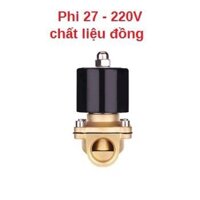 Van điện từ phi 27mm/ 220V/ thường đóng