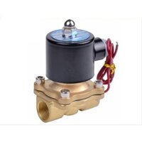 Van điện từ phi 34 220V thường đóng sipo loại tốt nguyên liệu đồng chống chịu nước mưa nhiệt độ cao