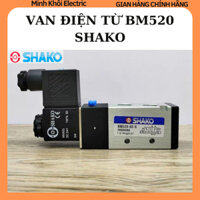 Van điện từ Shako BM520,van khí nén BM520 Shako,bộ van điện từ khí nén,bộ van đóng mở khí nén,van dien tu,van bướm khí