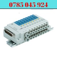 Van điện từ SMC 4 cổng / ống góp loại cassette SJ3000