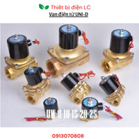 Van điện từ UNI-D các loại (Van đồng Nhập Khẩu)