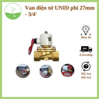 Van điện từ UNID phi 27mm - 3/4'