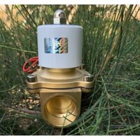 Van điện từ UNID - phi 34 - Van đóng khi cắt nguồn điện 220v 24v coill đồng loại 1