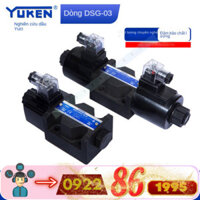 Van Định Hướng Hai Chiều  Từ Thủy Lực Dòng Yuken DSG-03 Dòng 3c2/3C3/4/3c6220/Dc24 mới