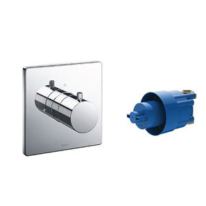 Van dừng kèm phụ kiện âm tường Toto TBV02101B/TBN01104B