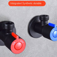 Van Dừng Nước Nóng Lạnh 4 Điểm Bằng Inox 304 Màu Đen Chuyên Dụng