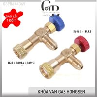 [VAN GAS] Van khoá gas chống bỏng HONGSEN hàng tốt gas R410A R32 R22 R404A R407c