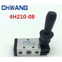 Van gạt tay khí nén 4H210-08 5 cổng 2 vị trí
