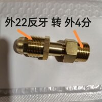 Van giảm áp khí hóa lỏng sang bộ chuyển đổi ren nam 1/2" cho đường ống khí, bình gas sang bộ chuyển đổi đồng propan 1/2" F5GM