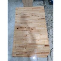 Ván gỗ ghép cao su dày 17ly ( dùng để làm mặt bàn, kệ ... cắt theo yêu cầu) dài 100cm