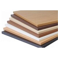 Ván gỗ MDF kích thước 5020 làm kệ đã dán 4 cạnh - Trắng