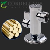 Van góc hai chiều CORDELLAUB, Van chuyển hướng tiết kiệm nước tiết kiệm không gian, Vòi máy giặt bằng thép không gỉ G1 / 2 hiện đại Dụng cụ phòng tắm nhà bếp