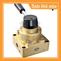 Van Hơi Gạt Tay HV02/HV03/HV04 TQ - Van Gạt Tay Khí Nén, Chắc Chắn, Dễ Lắp Đặt.