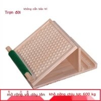 Ván kéo dài bằng gỗ nguyên khối, bàn đạp nghiêng, bàn đạp nghiêng chân mỏng, tạo tác duỗi chân, cán