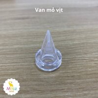 Van khí, van chân không, van mỏ vịt, phễu silicon, nắp nhựa, cáp sạc, phụ kiện thay thế máy hút sữa Moaz Bé Bé MB052 - Van khí  van mỏ vịt