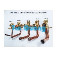 Van khóa cục nóng dàn nóng điều hòa  máy lạnh phi 6 phi 10 phi 12 phi 16 phi 19
