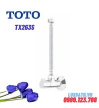 Van khóa kèm dây cấp nước TOTO TX263S