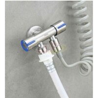 Van khóa nước - Van nước 2 đầu ra Inox 304 Đường kính lắp đặt 20mm