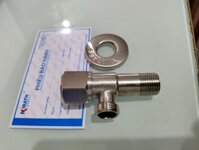 Van Khóa T, Van F Cho Bàn Cầu, Vòi Xịt Vệ Sinh Inox 304 Ren 21mm - Van F