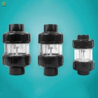 Van kiểm tra bể cá ECHOG, Van kiểm tra nâng bể cá 20 / 25 / 32mm không trả lại, Giao diện kép tiết kiệm thị trường kết nối van ống nước trong suốt UPVC