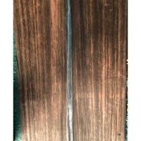 Ván lạng veneer gỗ Mun (Ebony) sọc  QC 0.5* 170*3150mm dùng dán thùng loa, decor, mỹ nghệ, trang trí .