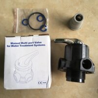 Van lọc nước 3 ngã phi 27 dùng cho cột lọc nước Composite lọc thô nước sinh hoạt (đã có lưới lọc trên)