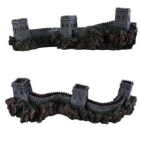 Vạn lý trường thành size nhỏ 21*7*7.5cm - trang trí bể cá cảnh