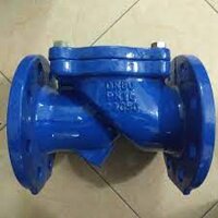 Van một chiều DN80 gang, mặt bích, lá lật, cánh cao su