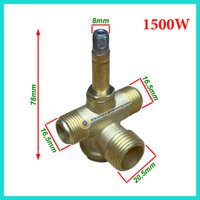 Van Một Chiều (Luppe) 8x16x21mm Máy Nén Khí Không Dầu 1500w | Đặc Điểm 2 Đầu Ren 16mm, Bằng Đồng Atemol