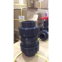 Van một chiều nhựa UPVC 2 đầu rắc co