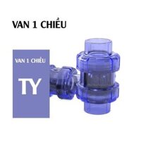 Van một chiều ống nhựa PVC nhãn hiệu TY dùng cho bể cá cảnh - Van 1 chiều D25