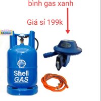 Van ngắt gas bình gas xanh shell