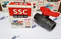 Van nhựa SSC 21, 27, 34, 42, 48, 60, van nhựa PVC chính hãng