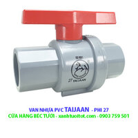VAN NƯỚC PVC PHI 27 - TAIJAAN