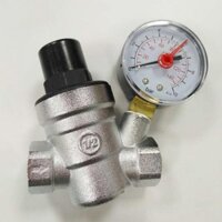 Van nước-, Van giảm áp RV có thể điều chỉnh bằng đồng thau có áp suất