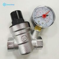 Van nước-, Van giảm áp RV có thể điều chỉnh bằng đồng thau có áp suất