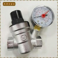Van nước-, Van giảm áp RV có thể điều chỉnh bằng đồng thau có áp suất